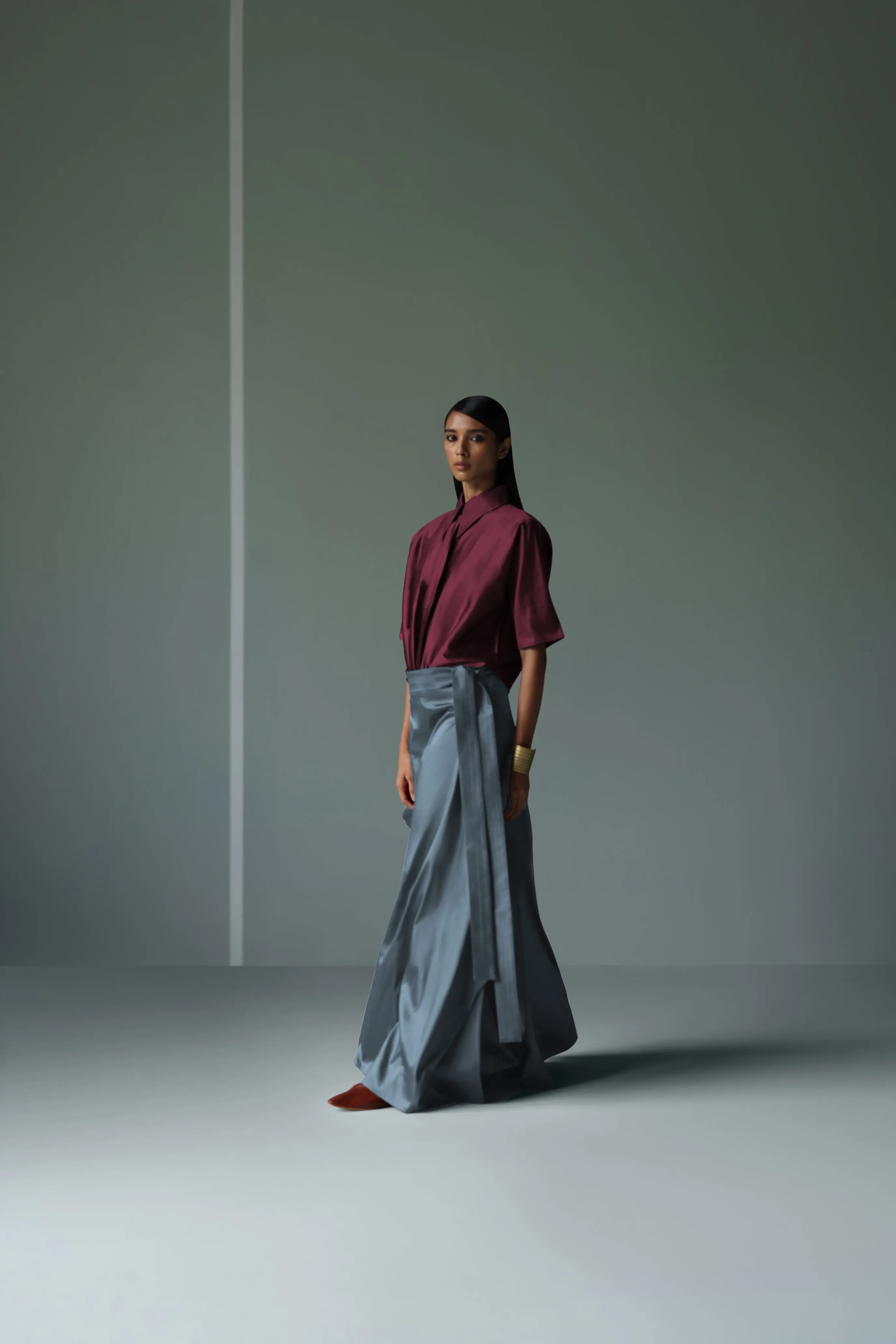 SILK SKIRT