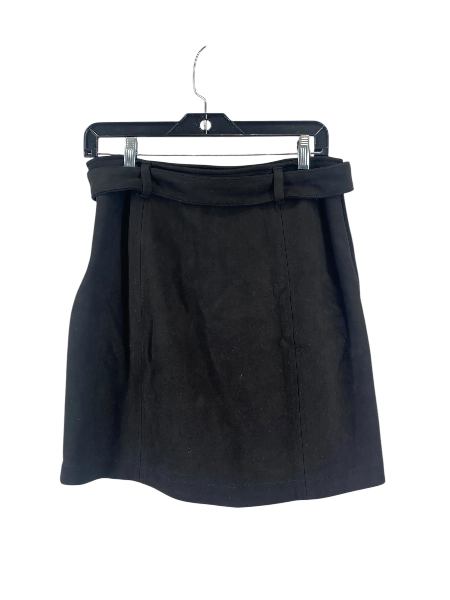 Skirt Midi By Haute Monde In Black, Size: Xl