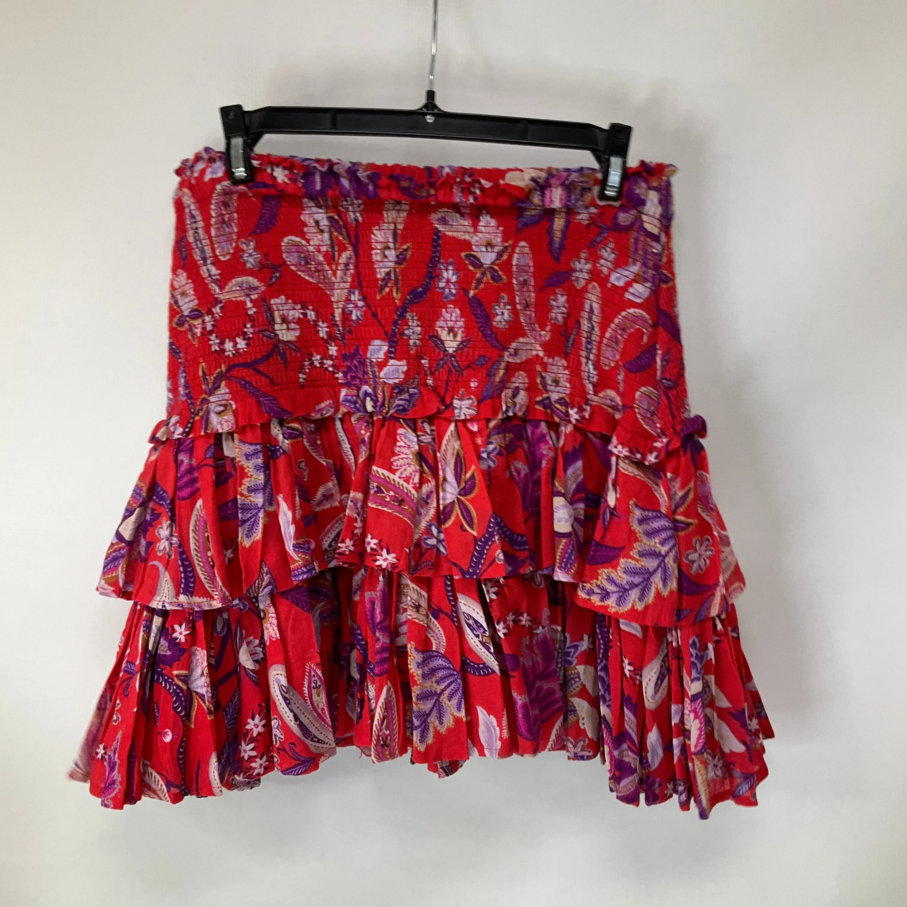 Skirt Midi By Sundry In Red, Size: L