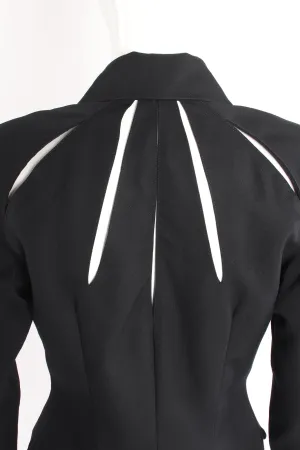 Slit Yoke Jacket & Skirt Suit