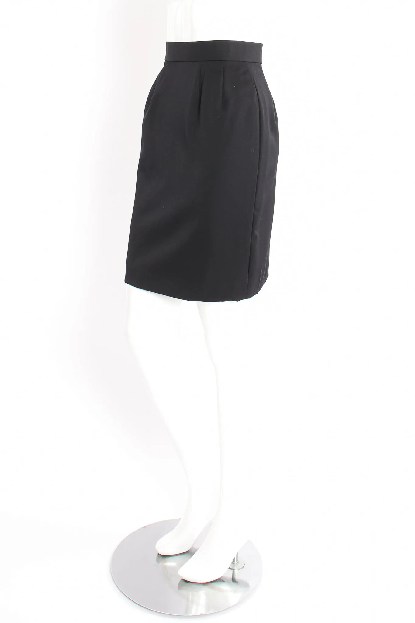 Slit Yoke Jacket & Skirt Suit