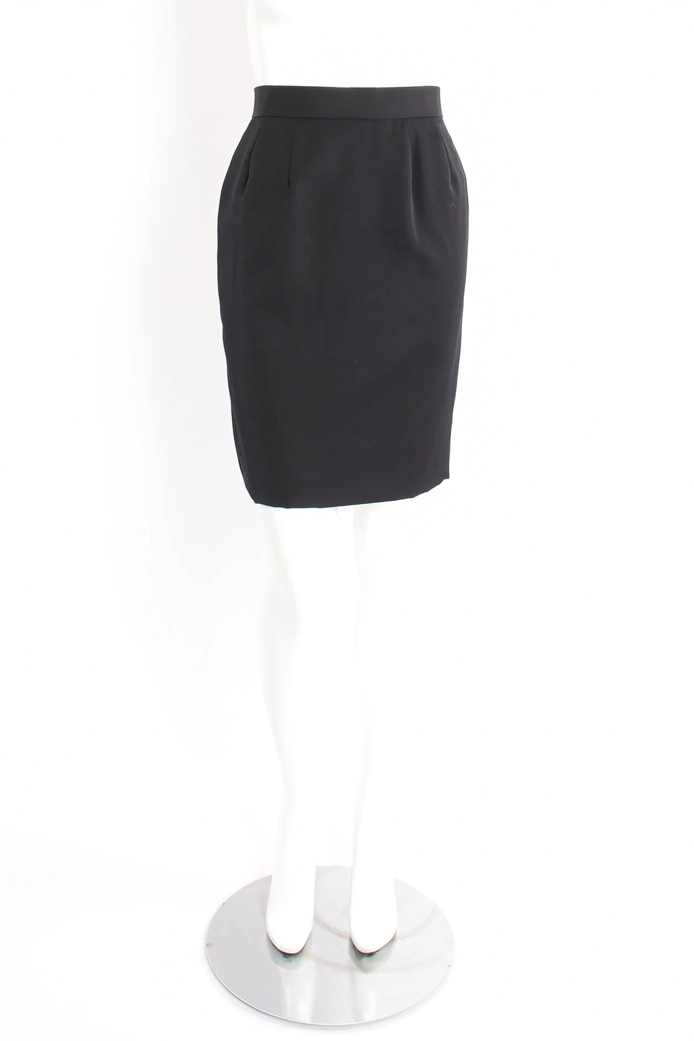 Slit Yoke Jacket & Skirt Suit