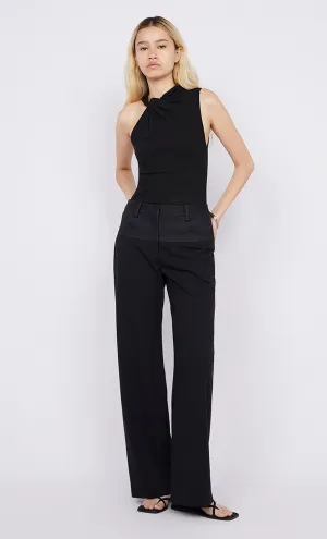SOLA ASYM TOP - BLACK