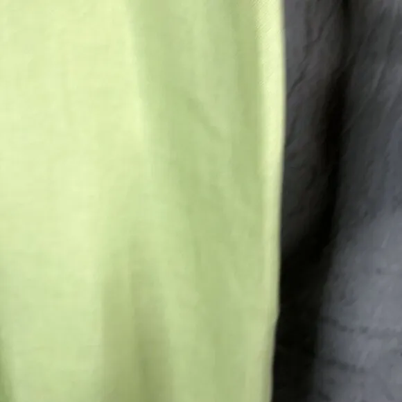 Talbots Skirt Womens 14 Lime Green 100% Linen Midi  Easter Church Office NEW