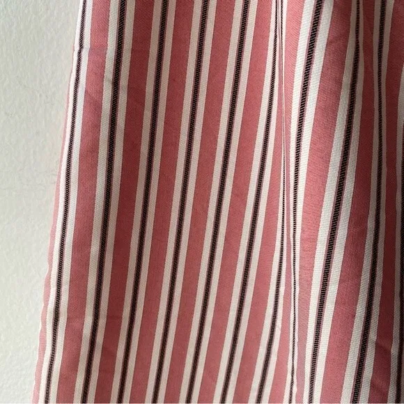 ted baker coryn striped asymmetric midi skirt