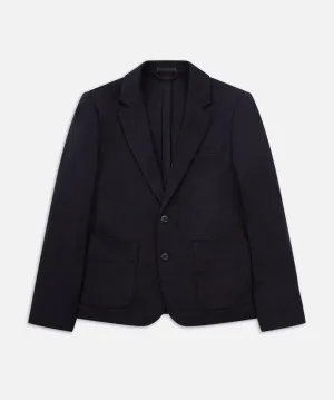 The All Day Comfort Blazer - Dk Navy