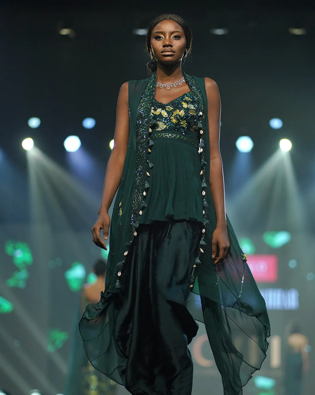The Forest Peplum Set
