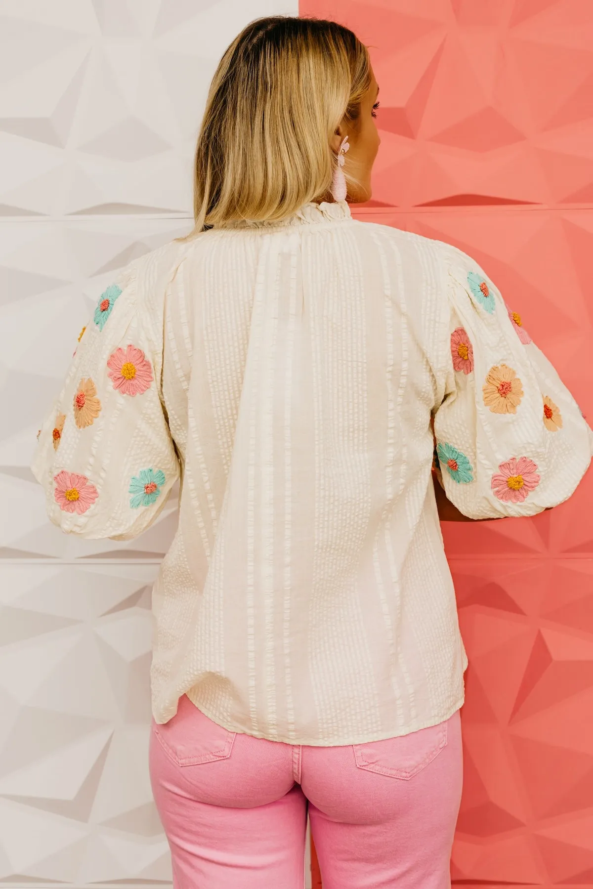The Silas Floral Embroidered Top
