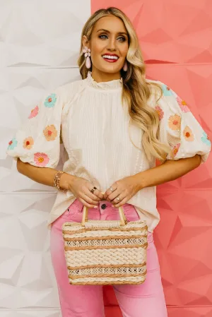 The Silas Floral Embroidered Top