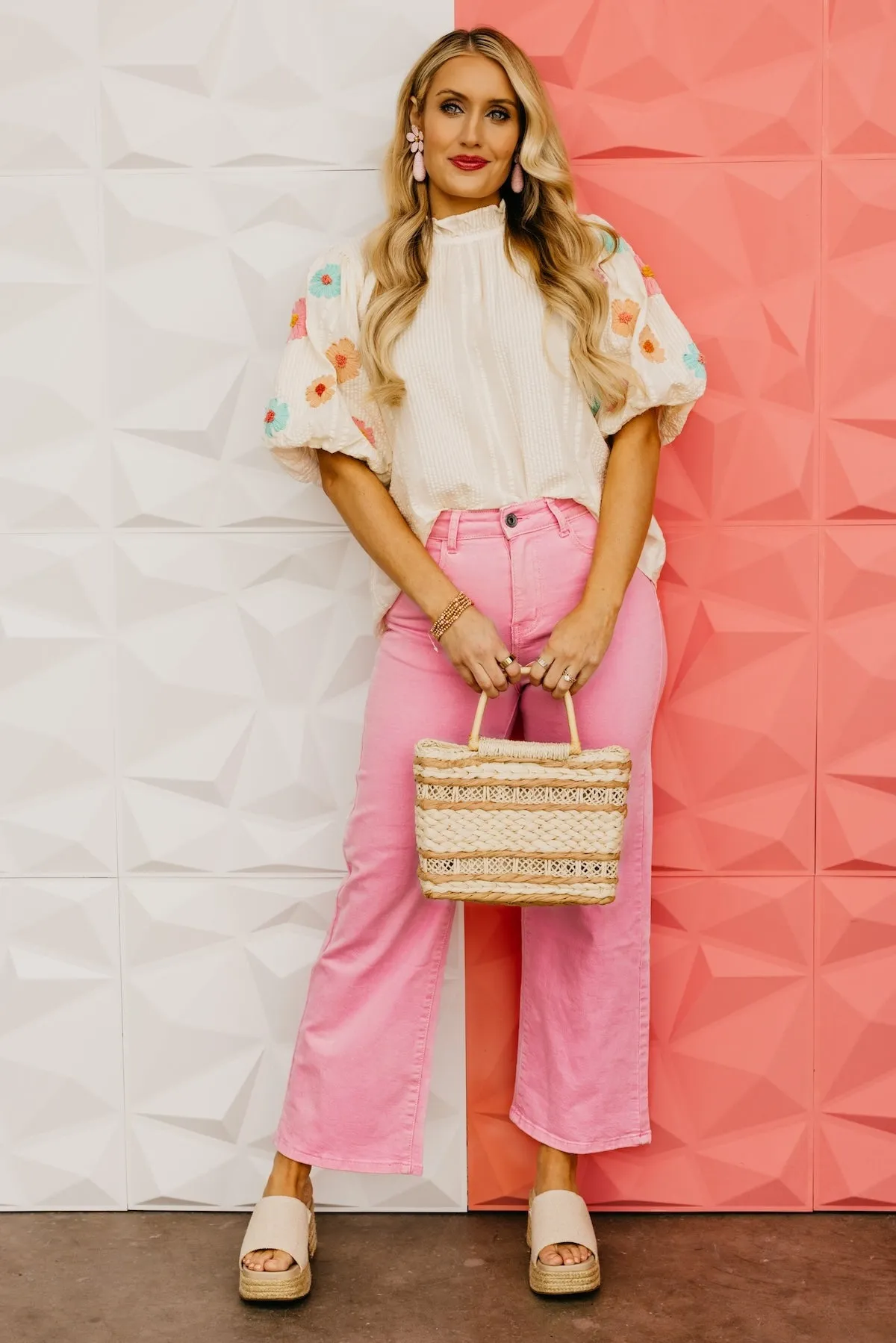 The Silas Floral Embroidered Top
