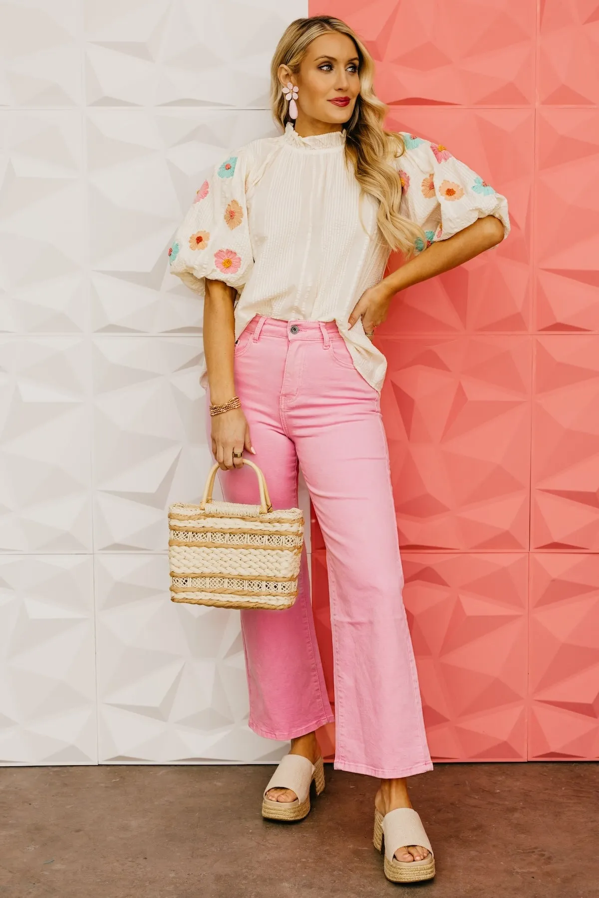 The Silas Floral Embroidered Top