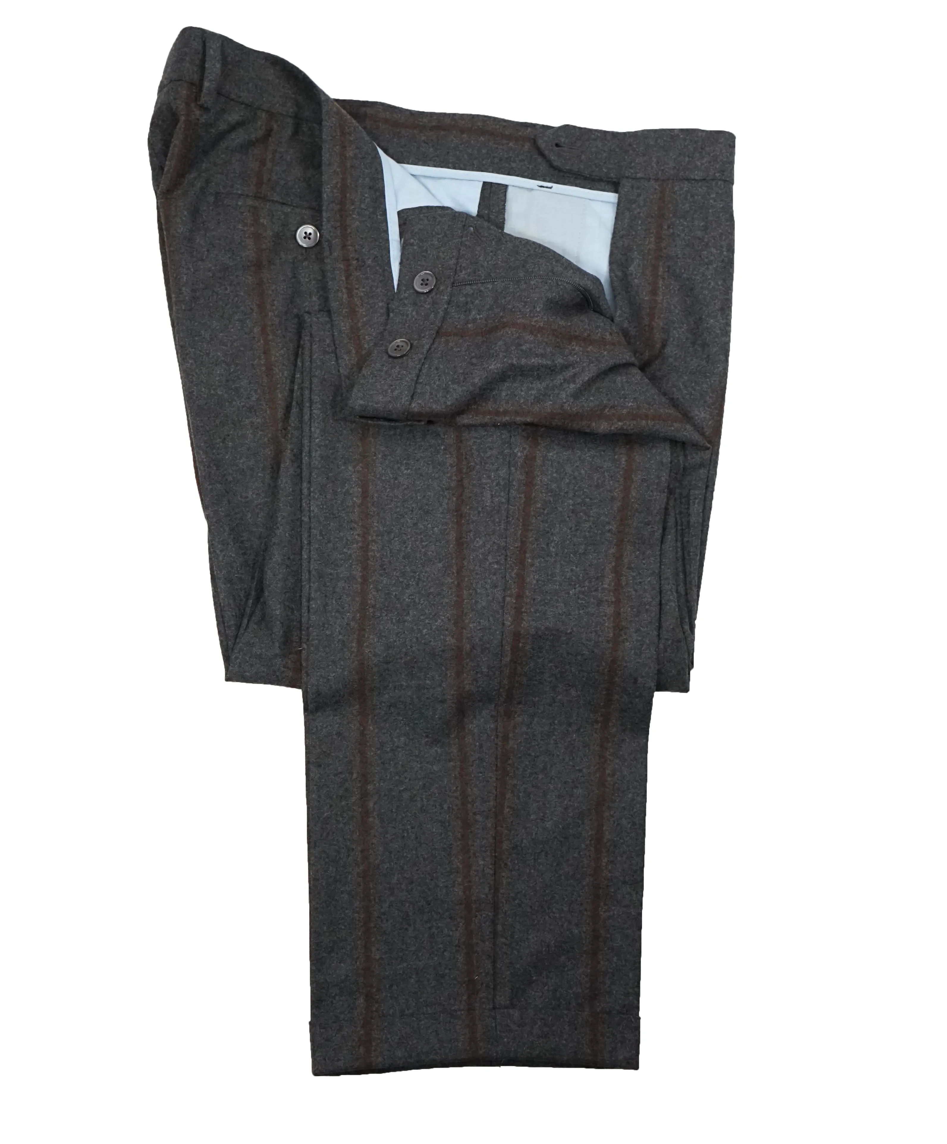 TOMBOLINI - Double Breasted Cashmere & Silk Blend Weightless Suit - 42R