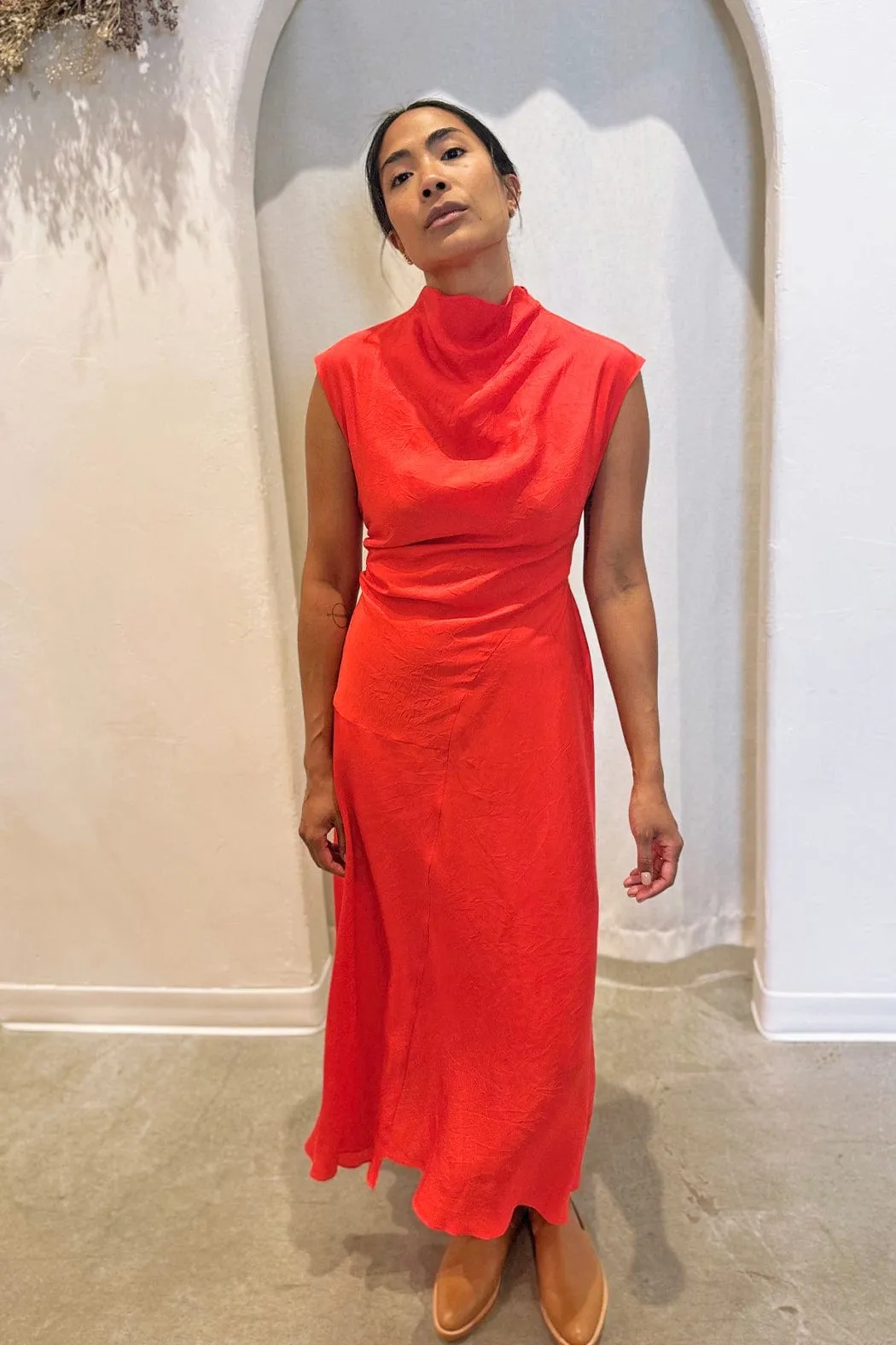 Twisted Dress | Red