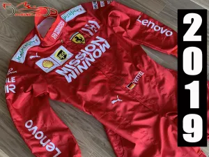 Vettel 2019 Mission Winnow Replica racing suit / Ferrari F1