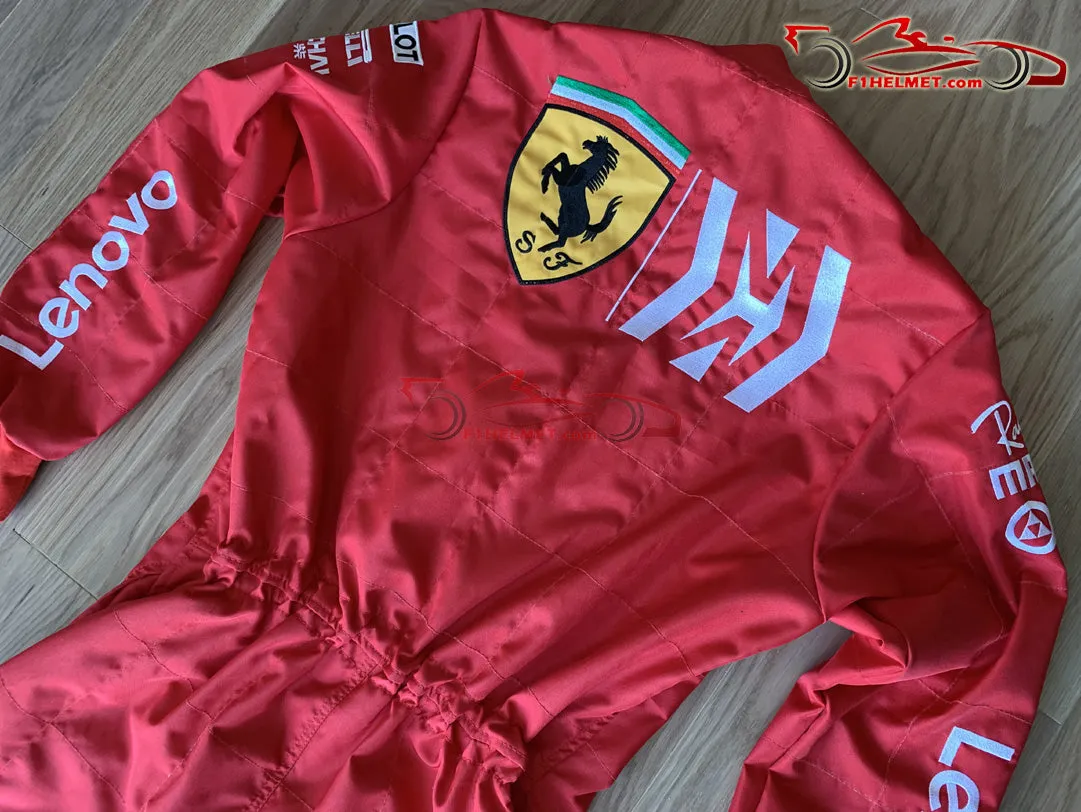 Vettel 2019 Mission Winnow Replica racing suit / Ferrari F1