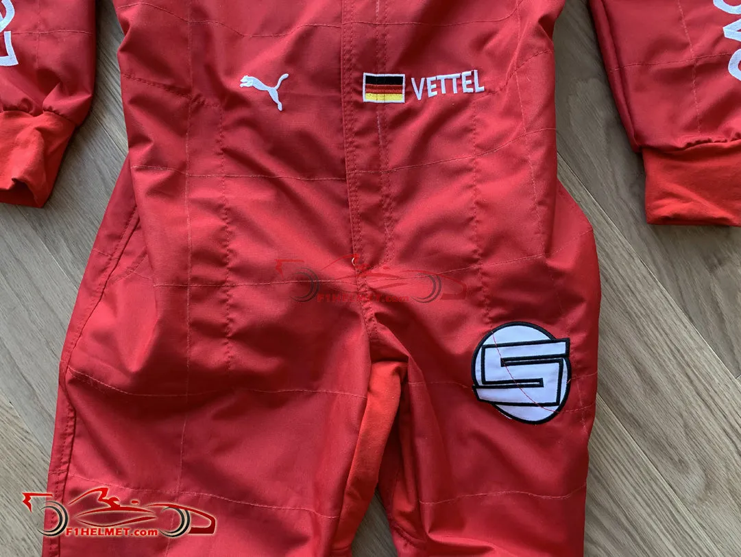 Vettel 2019 Mission Winnow Replica racing suit / Ferrari F1