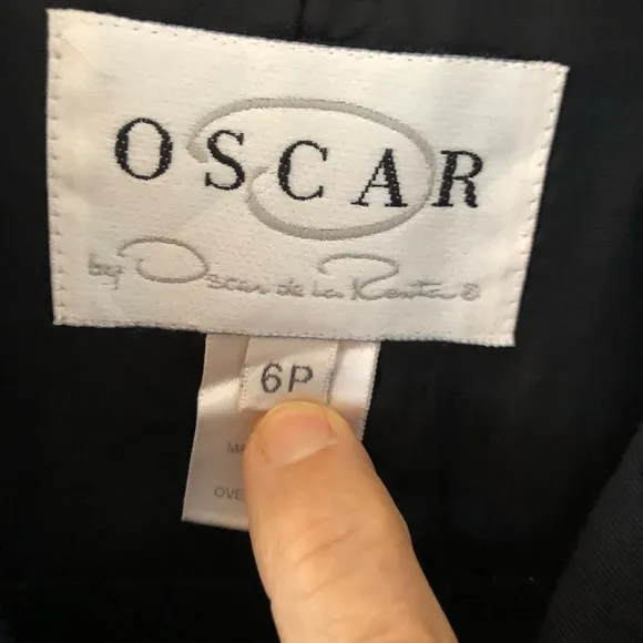 VINTAGE -OSCAR by Oscar de la Renta Blazer Women’s Jacket Size 6P Lined