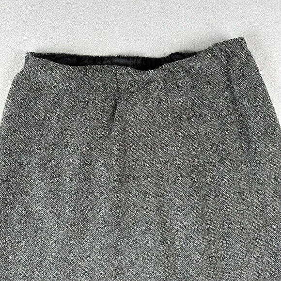 Vivian Shyu Asymmetrical Skirt Women’s Small Black Gray Ruffle Lagenlook Midi