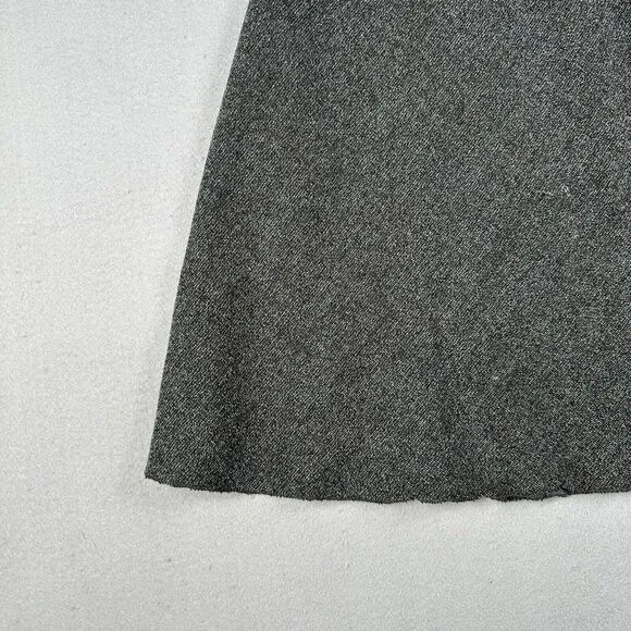 Vivian Shyu Asymmetrical Skirt Women’s Small Black Gray Ruffle Lagenlook Midi