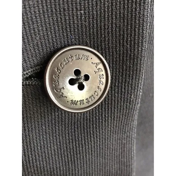 Vtg Wm Aquascutum Wool Blend Blazer