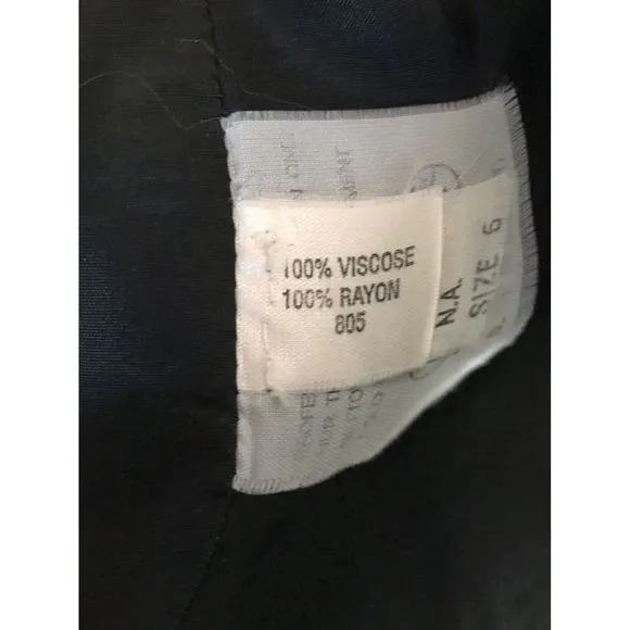 Vtg Wm Aquascutum Wool Blend Blazer