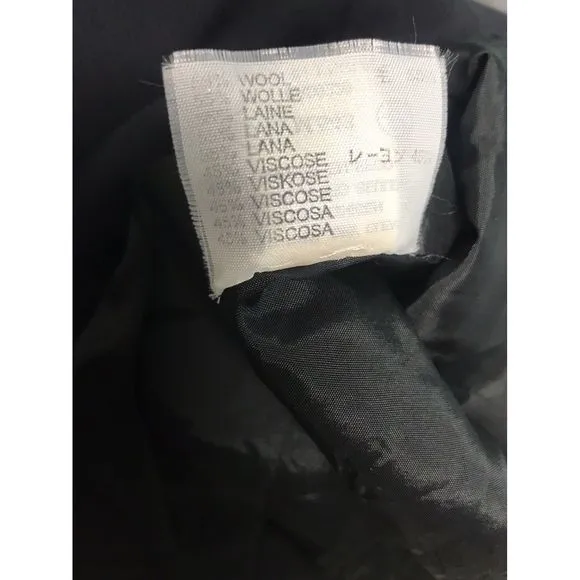 Vtg Wm Aquascutum Wool Blend Blazer