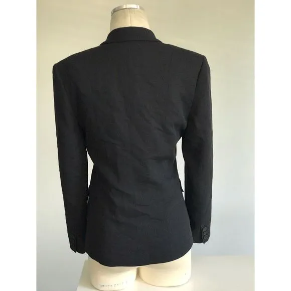 Vtg Wm Aquascutum Wool Blend Blazer