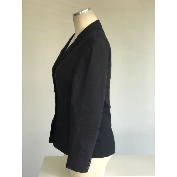 Vtg Wm Aquascutum Wool Blend Blazer