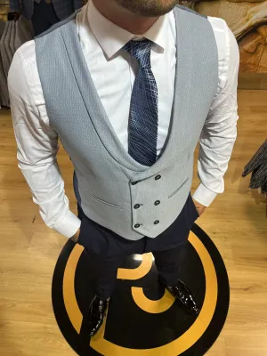 Waistcoat - 0008 Blue