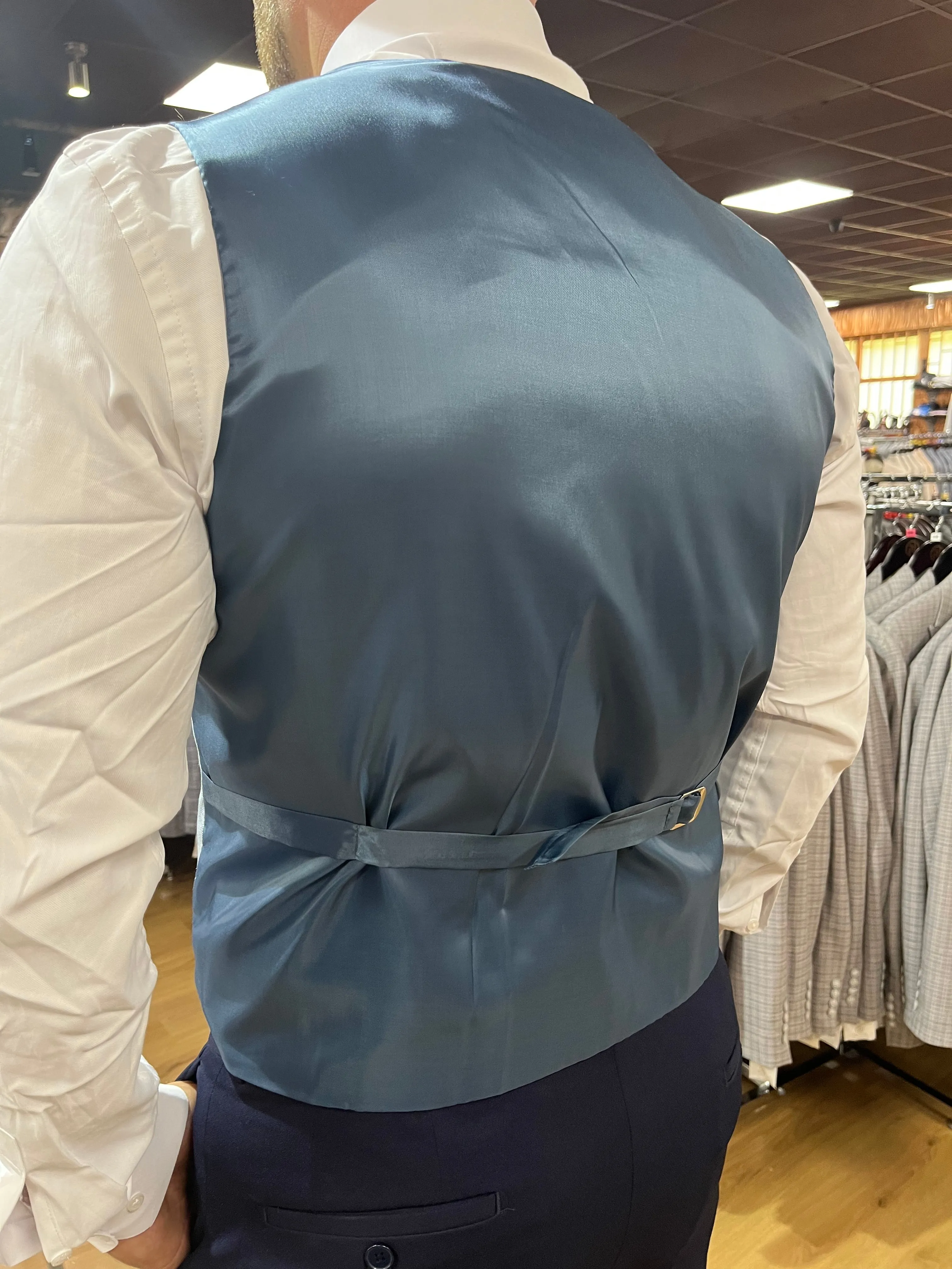 Waistcoat - 0008 Blue