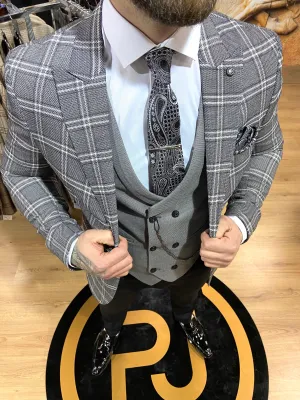 Walter - Grey 3 Piece Suit