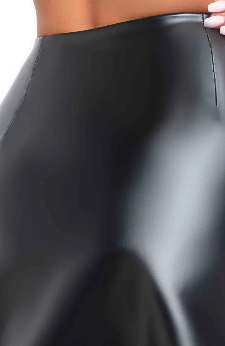 Wet look mini skirt - Legacy: Me