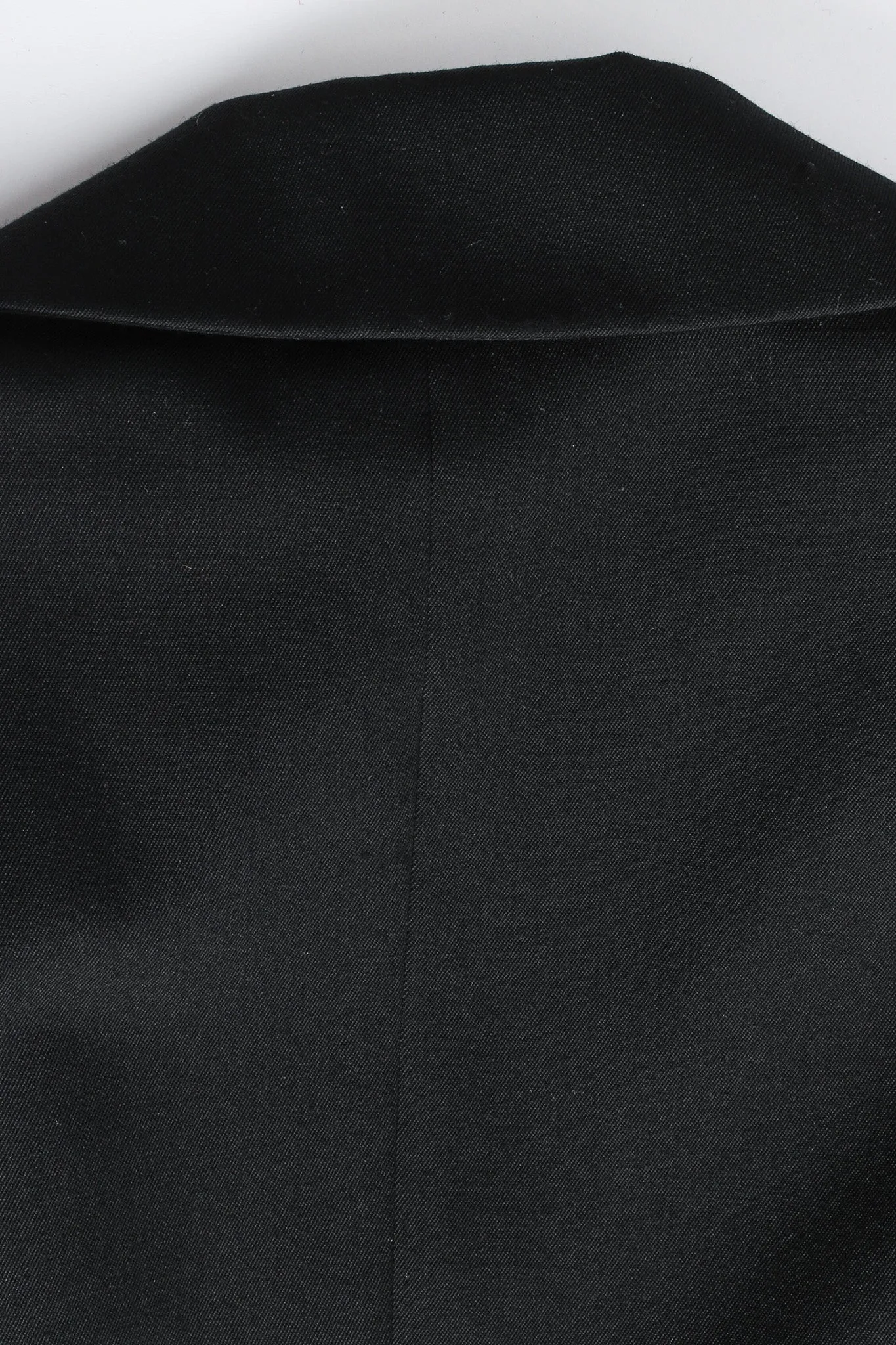 Wide Lapel Wool Blazer