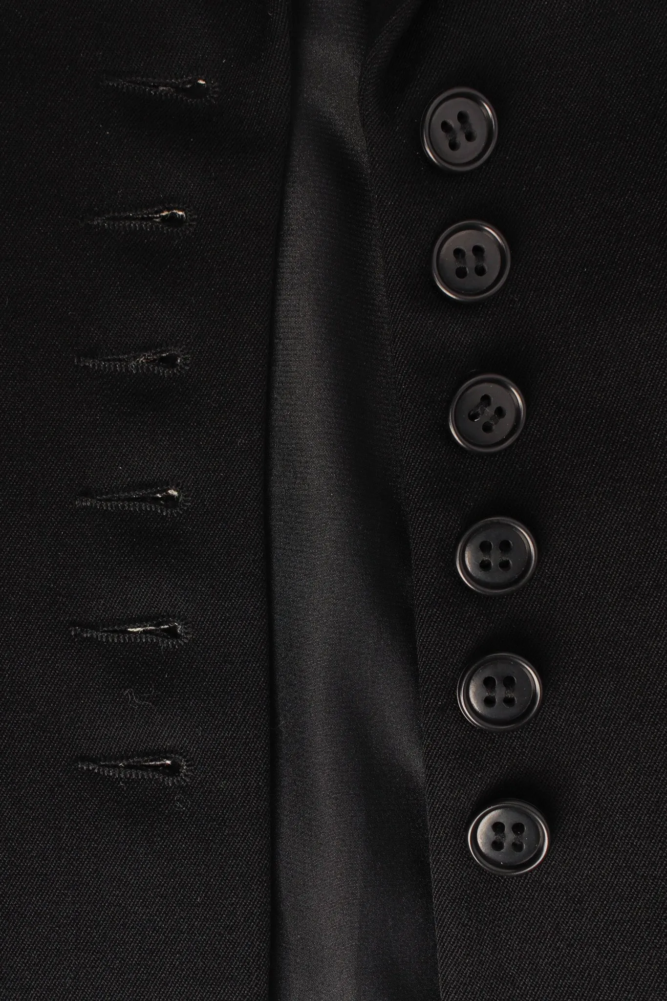 Wide Lapel Wool Blazer