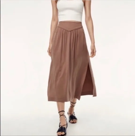 Wilfred midi skirt