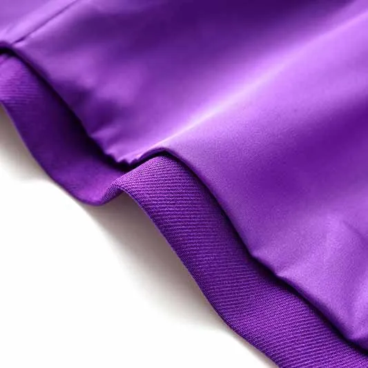 Women Purple Pantsuit Fitted Blazer   Mid-High Rise Trousers Pantsuit Suit Party Wear