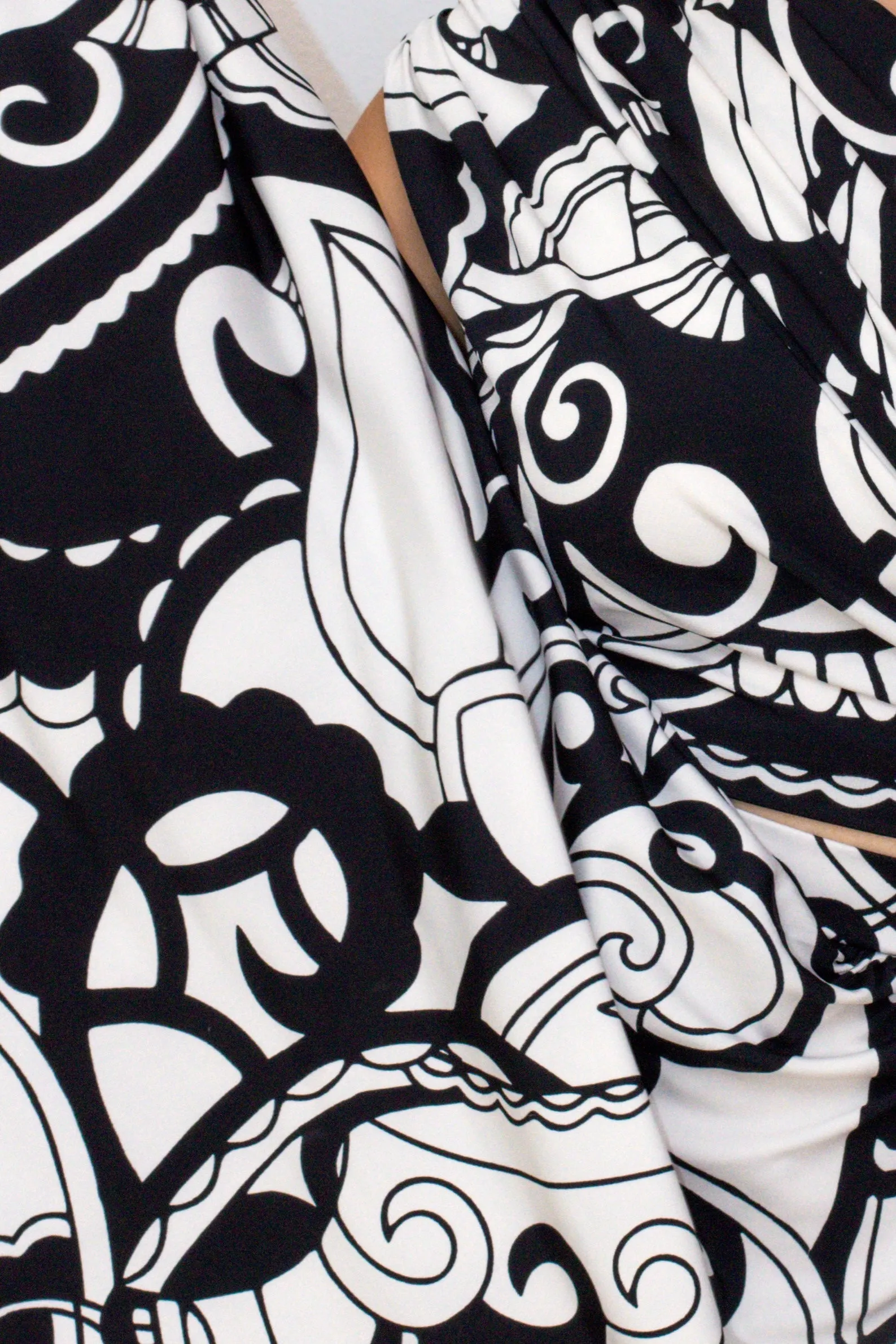 X-SMALL Magpie Maxi Skirt & Asymmetrical Top Set