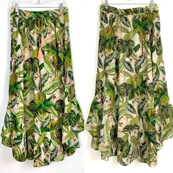 Z&amp;L EUROPE Rio Jungle Maxi Skirt Brand New With Tag Attached Large