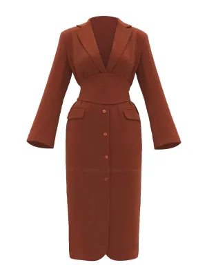 Zia Corset Blazer Dress