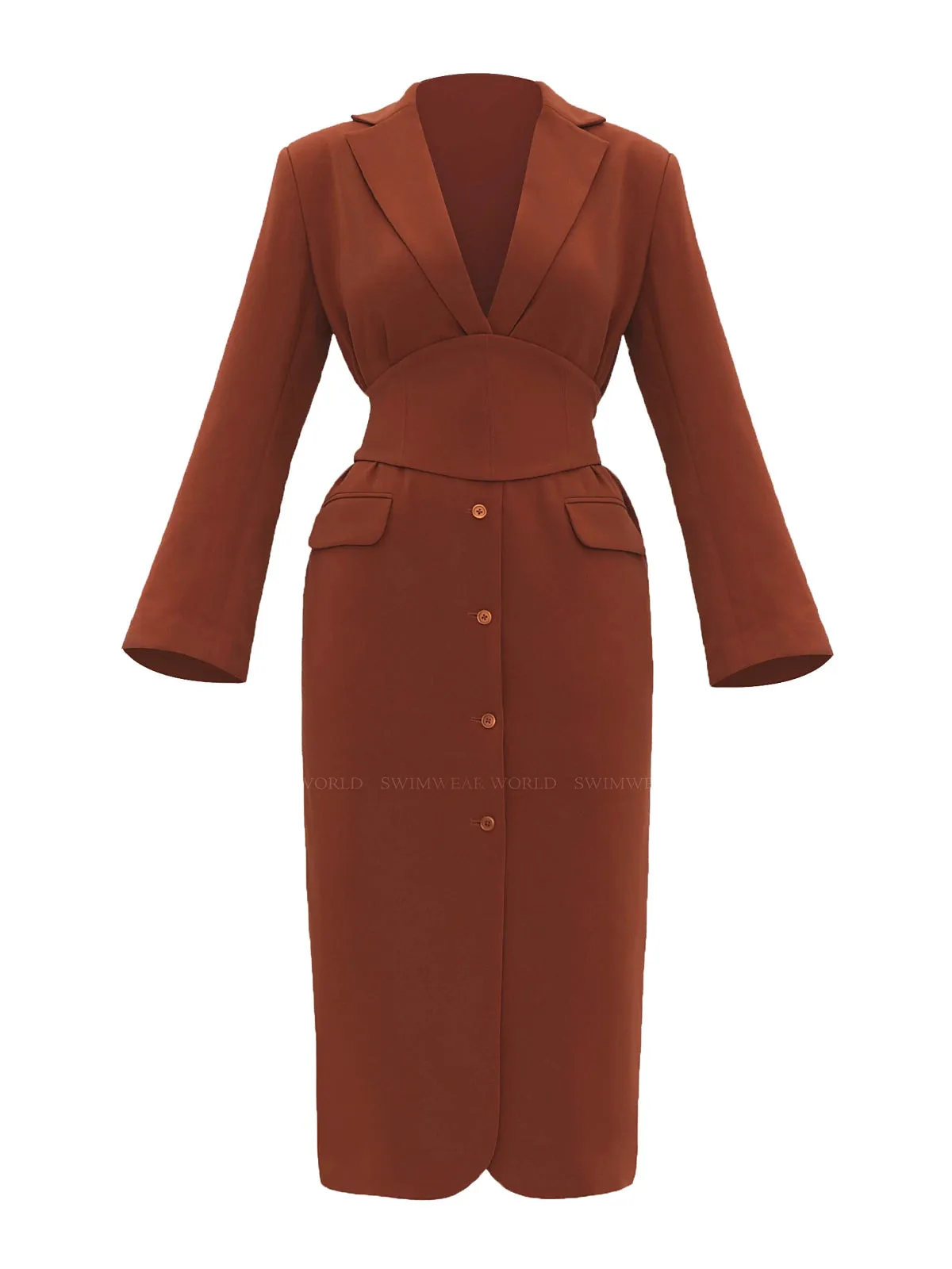 Zia Corset Blazer Dress