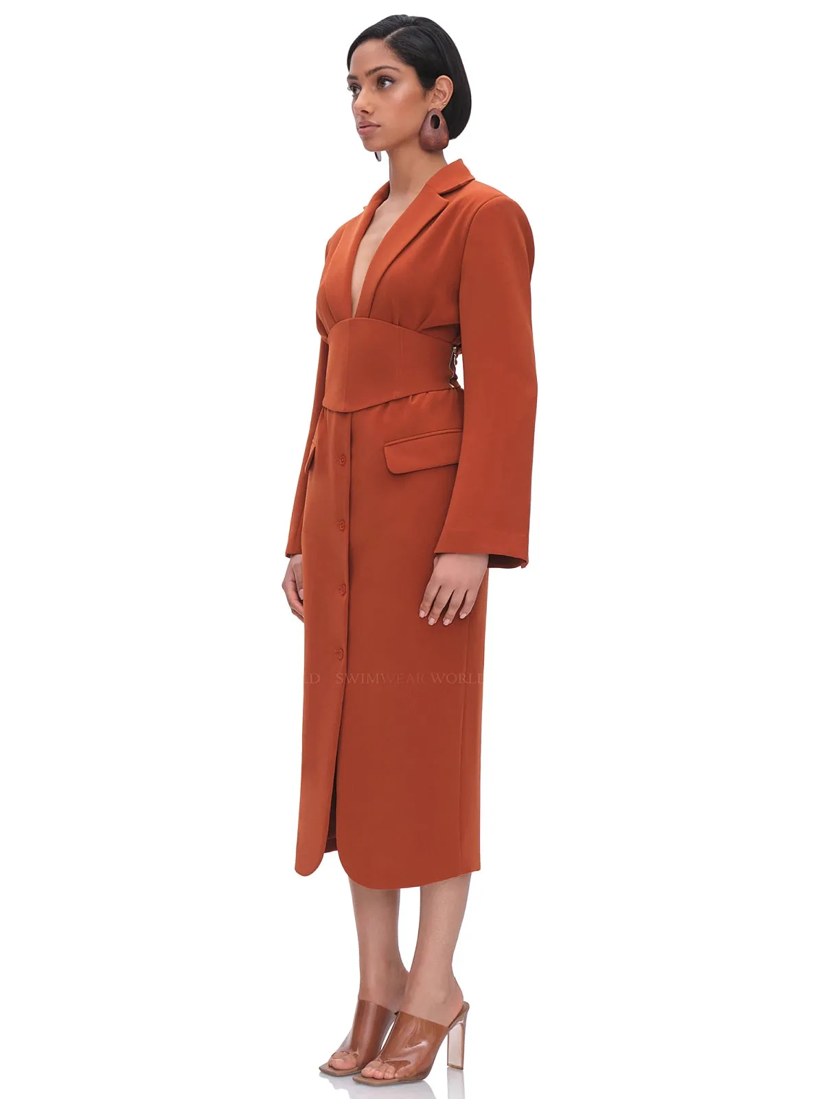 Zia Corset Blazer Dress